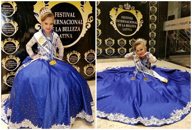 Anfibio corte largo Abandonado Panamá gana el concurso Mini Miss Belleza Latina Internacional 2018 | Día a  Día