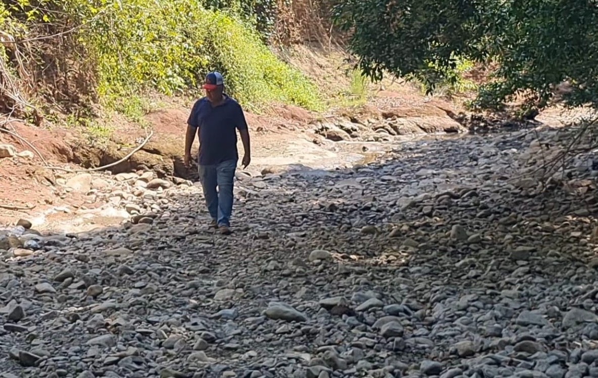¡Ay, Dios mío! Se seca el río Estivaná en Macaracas 