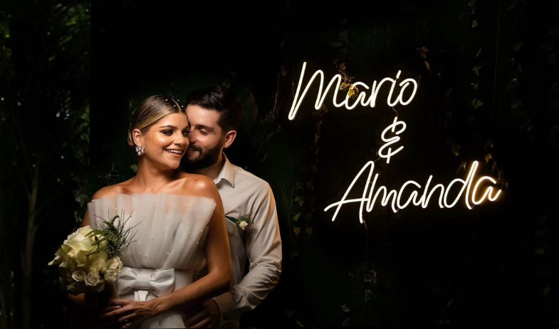 Amanda Díaz y Mario Fonseca celebran dos años de feliz matrimonio compartiendo detalles de su boda 