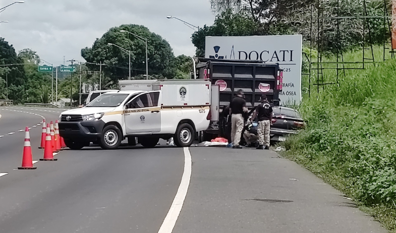 Padre e hija mueren en accidente de tránsito en Panamá Oeste  