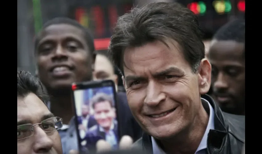 Actor Charlie Sheen