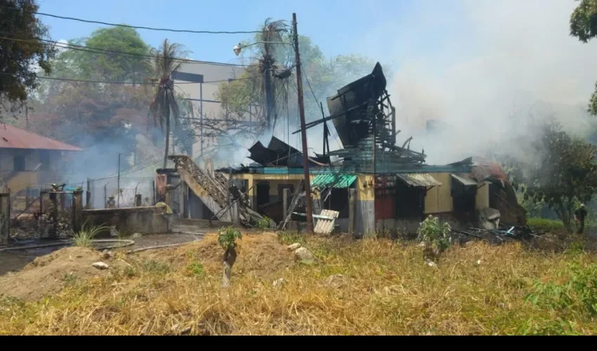 Incendio en Río Abajo 