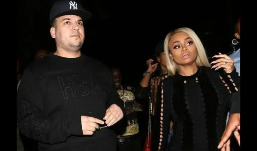 Rob Kardashian y Blac Chyna