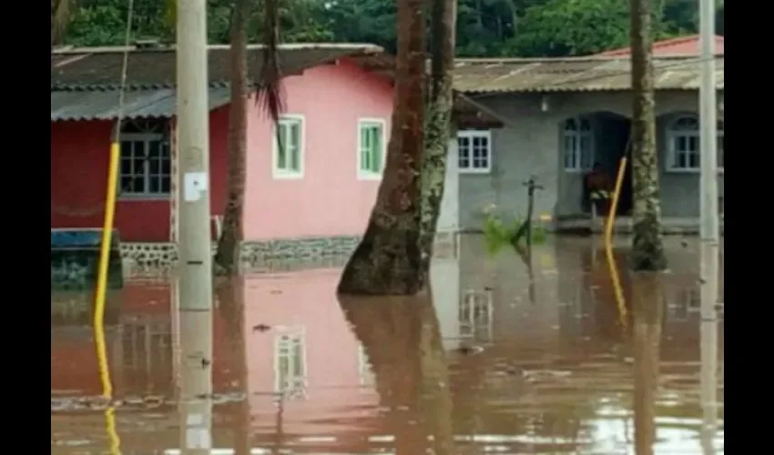 Inundación en Colón