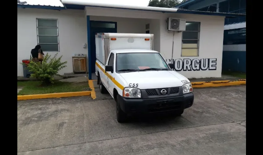 Morgue del Hospital de Almirante en Bocas del Toro