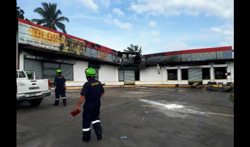 Ministerio Público y  Benemérito Cuerpo de Bomberos de la República de Panamá investigan 