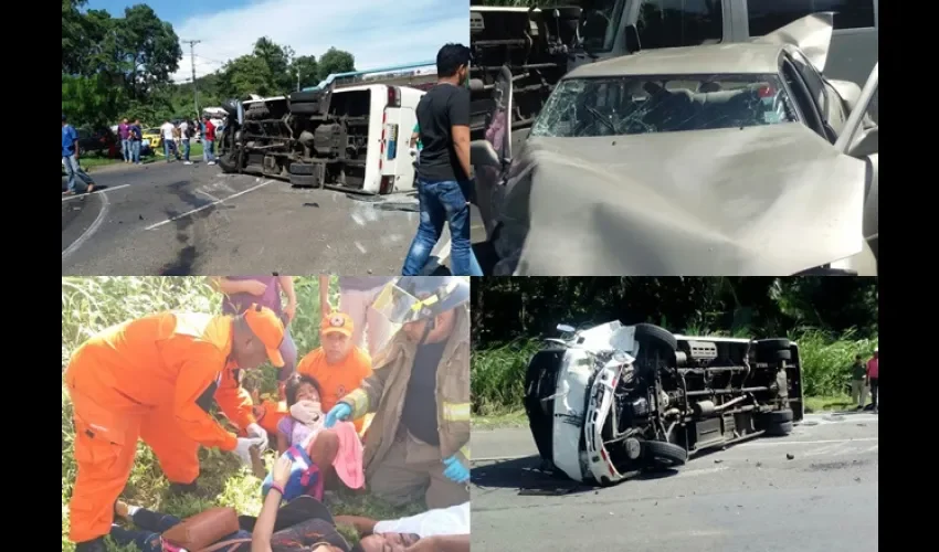 Accidente de tránsito en Las Cumbres