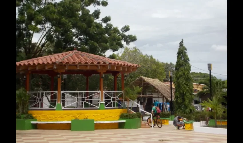 Parque Viviana Pérez, en Guararé