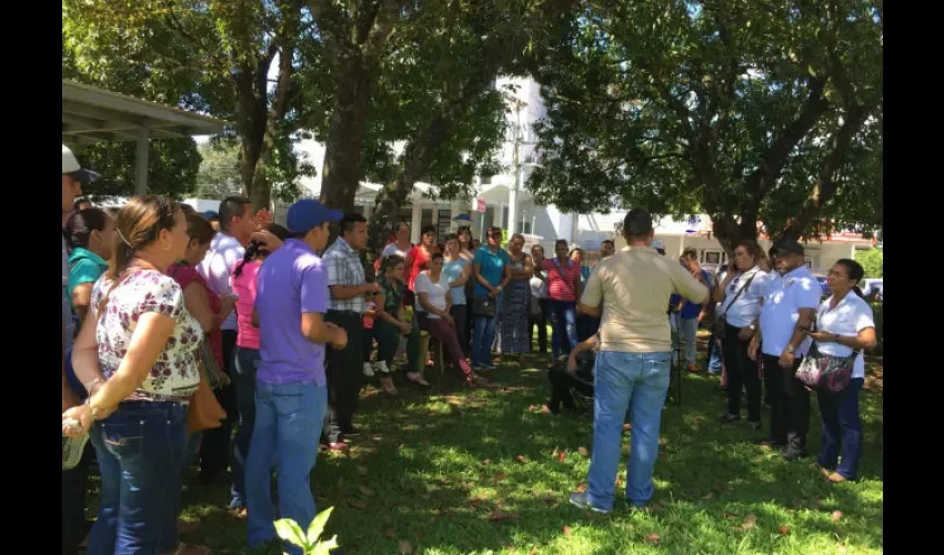 Protesta de Meduca en Chiriquí