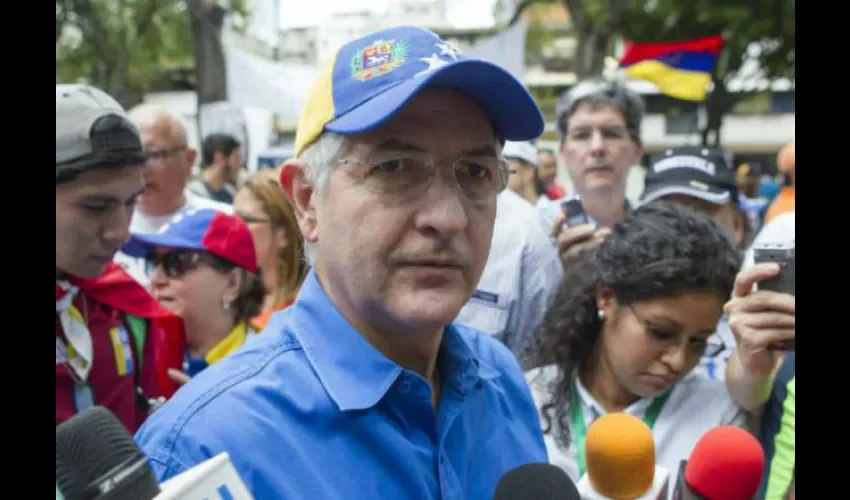 Líder opositor venezolano Antonio Ledezma