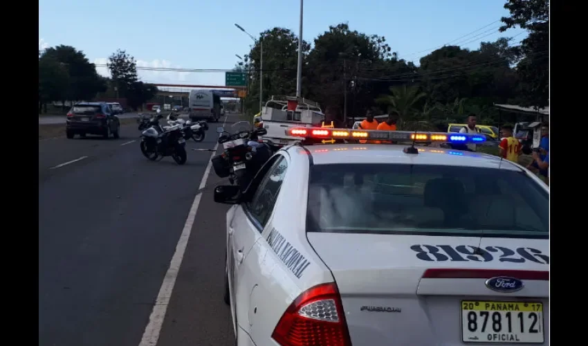 Accidente de tránsito en Veraguas.