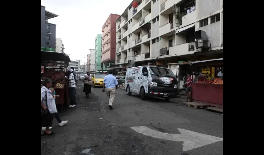 Antes en Calidonia no se podía ni caminar. 