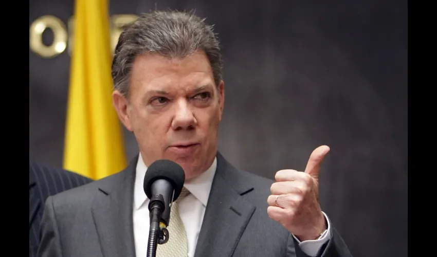 Juan Manuel Santos, presidente de Colombia.