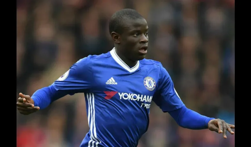  El centrocampista  N'Golo Kanté. Foto: EFE