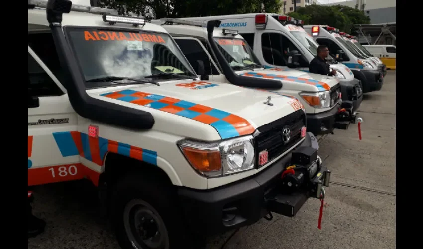 Ambulancias del SUME 911 pasan páramos por culpa de los tranques. Foto: Jesús Simmons