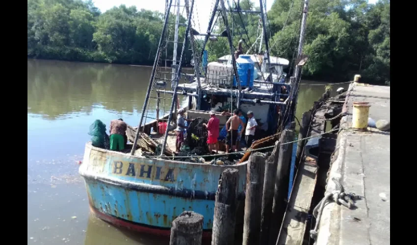 Barco en Chiriquí. 