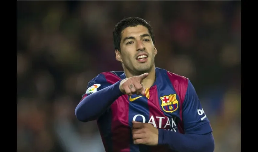 El jugador Luis Suárez. Foto: AP