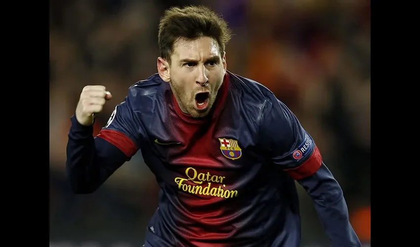 El delantero argentino del Barcelona Leo Messi. Foto: EFE
