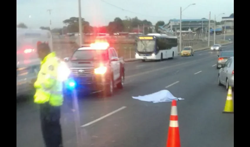 Foto ilustrativa del área del accidente. Cortesía redes. 