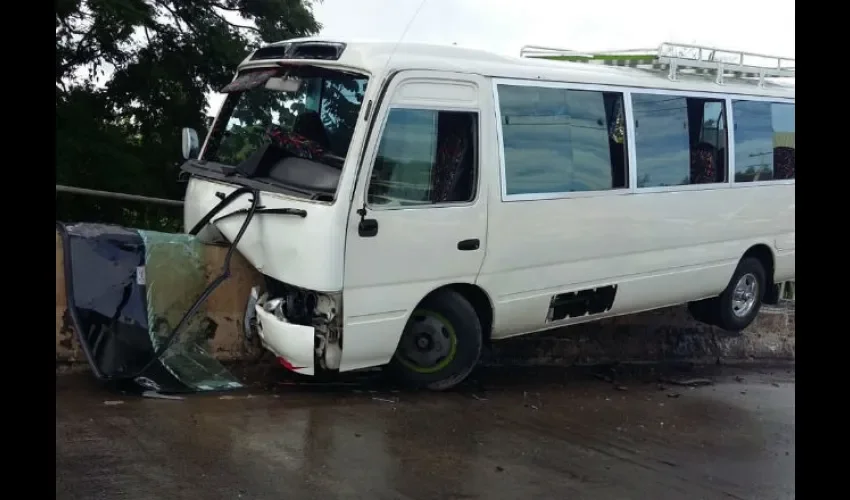 Accidente de tránsito en Panamá Oeste. 