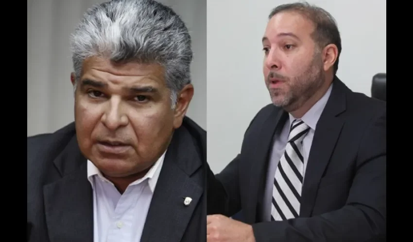 José Raúl Mulino y Rodrigo Sarasqueta.