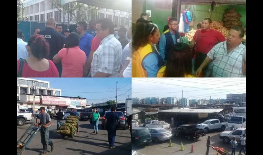 Los arrendatarios piden a las autoridades intervengan en las mejoras del mercado o se cumpla la promesa de poner en funcionamiento la Cadena de Frío. Fotos: Cortesía