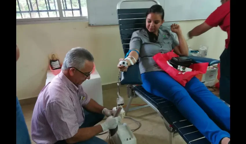 Donantes de sangre. 