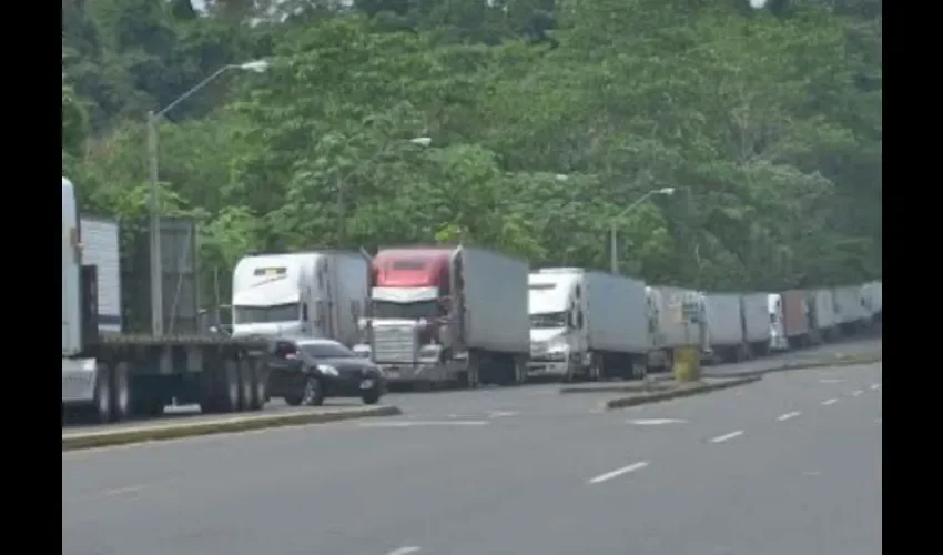 Foto ilustrativa de los transportistas varados en Nicaragua. Archivo. 