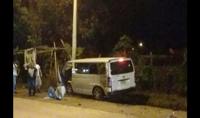 Accidente de tránsito en Panamá Oeste. 