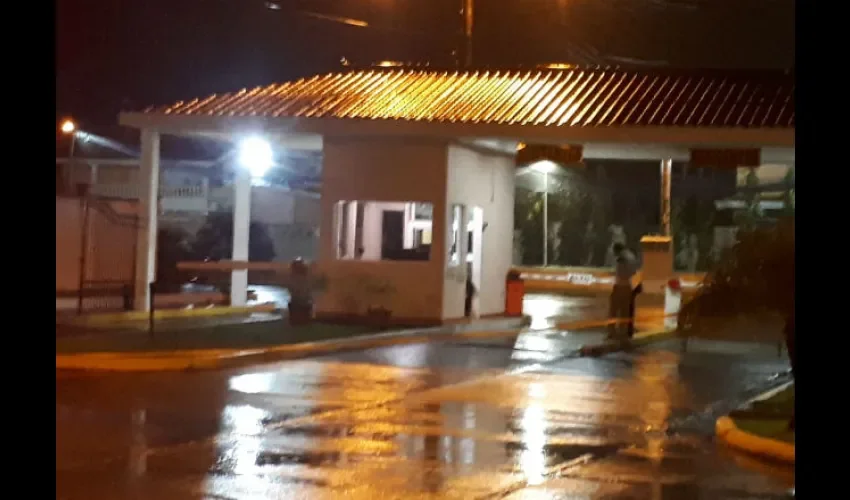 La noche del crimen. Foto Diómedes Sánchez