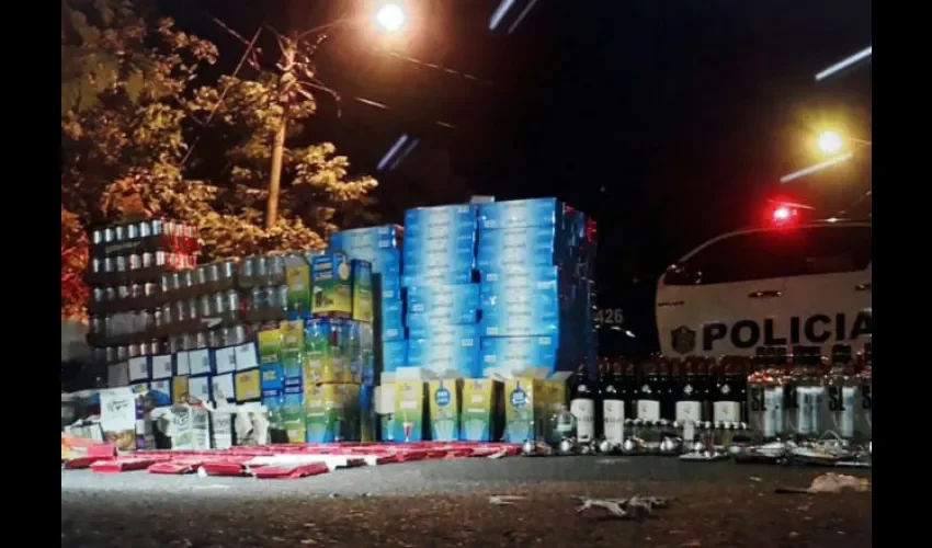 Decomisan mercancía en Panamá Este.