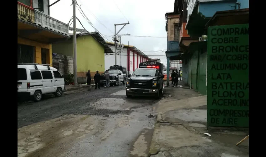 Delincuencia en Colón. 