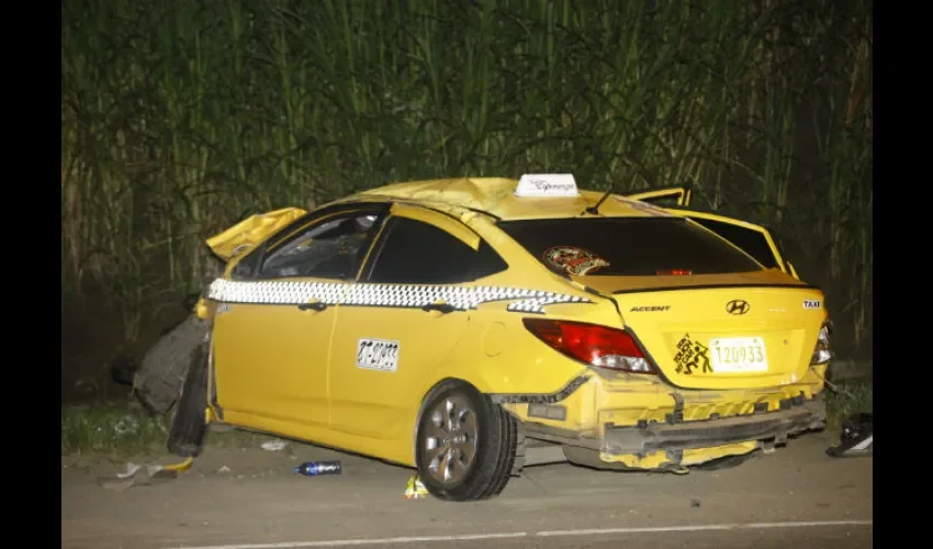 Accidente de tránsito en Panamá Este. 