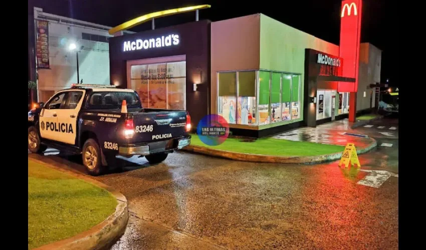 Robo en restaurante en Panamá Oeste. 