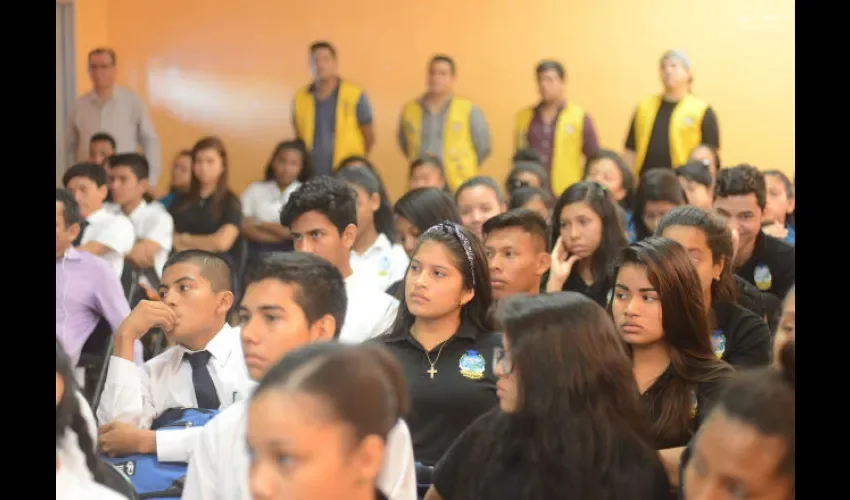 Estudiantes quieren ser un factor de cambio. Foto: Cortesía