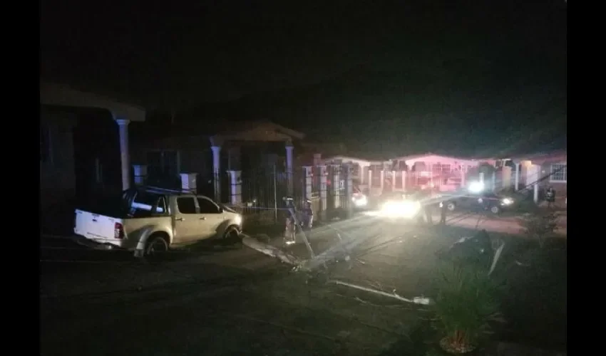 Accidente en Brisas del Golf.