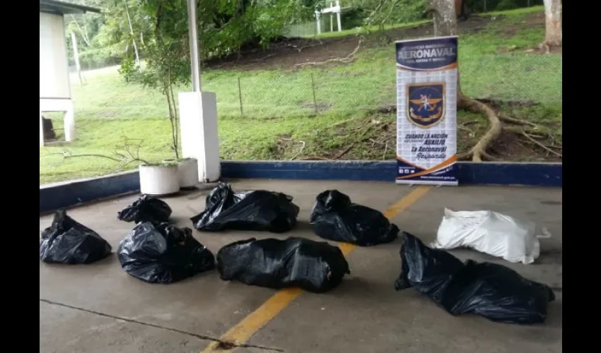 Decomiso de droga en Isla Taboga. 