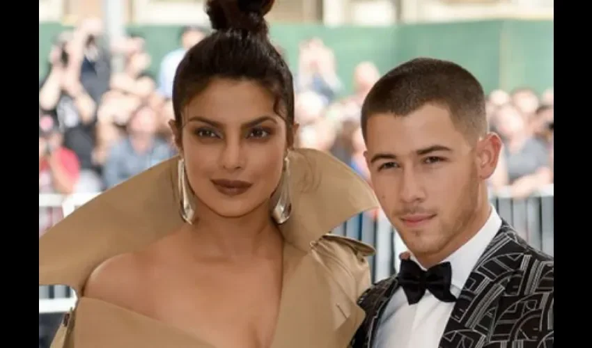 Nick Jonas y Priyanka Chopra.