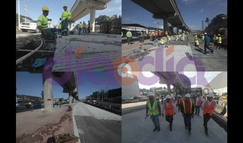 Los usuarios piden que esta vía sea reabierta lo más pronto posible para acabar con el tranque. Fotos: Roberto Barrios