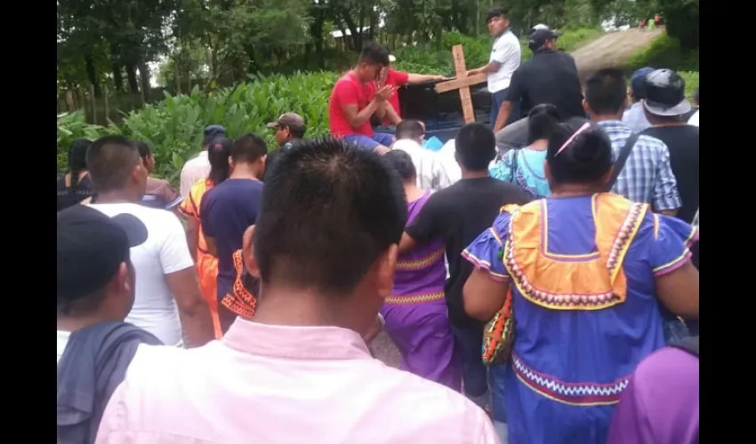 En la comarca Ngäbe-Buglé, Meduca suspende clases en la comarca.