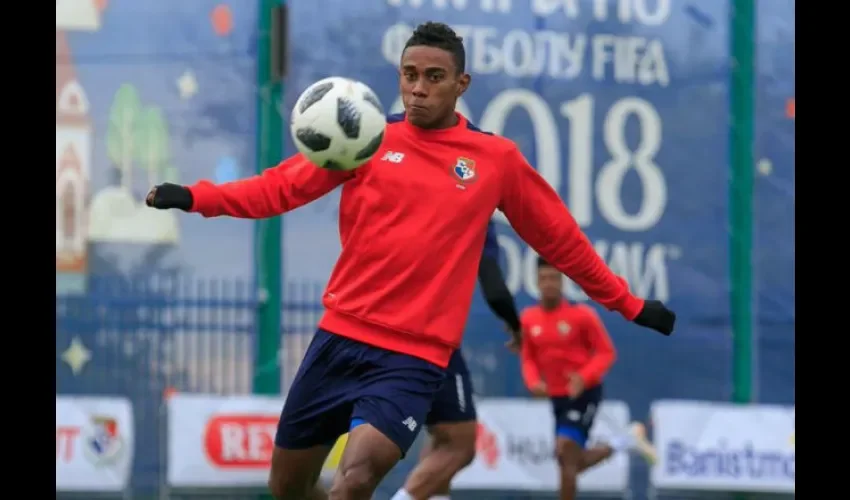 El jugador panameño Edgar Yoel Bárcenas. Foto: Fepafut