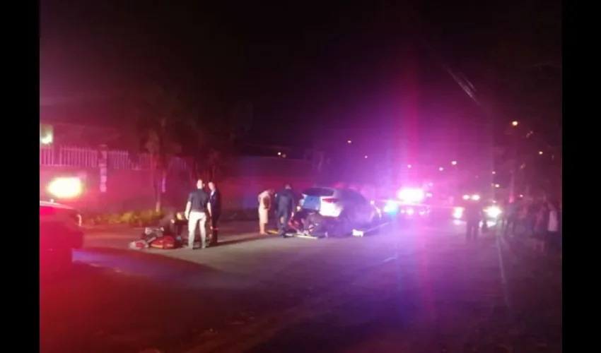 Accidente en San Antonio. 
