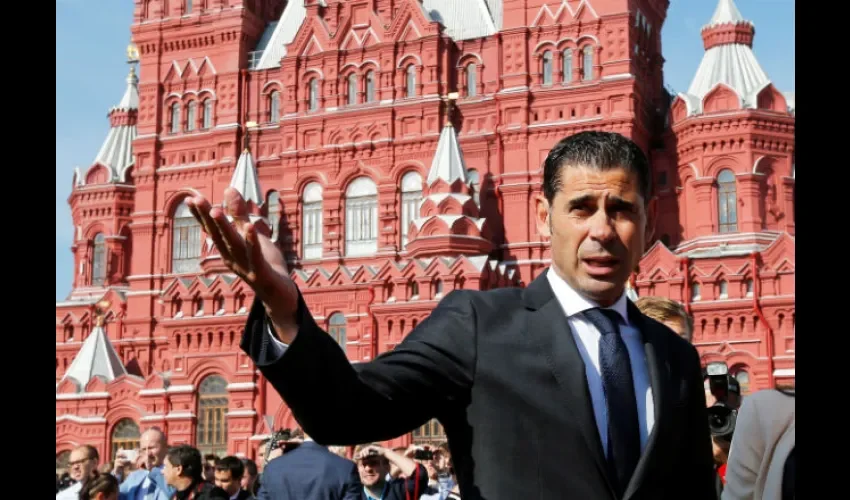 Fernando Hierro fue el que dirigió a la Roja durante el mundial.