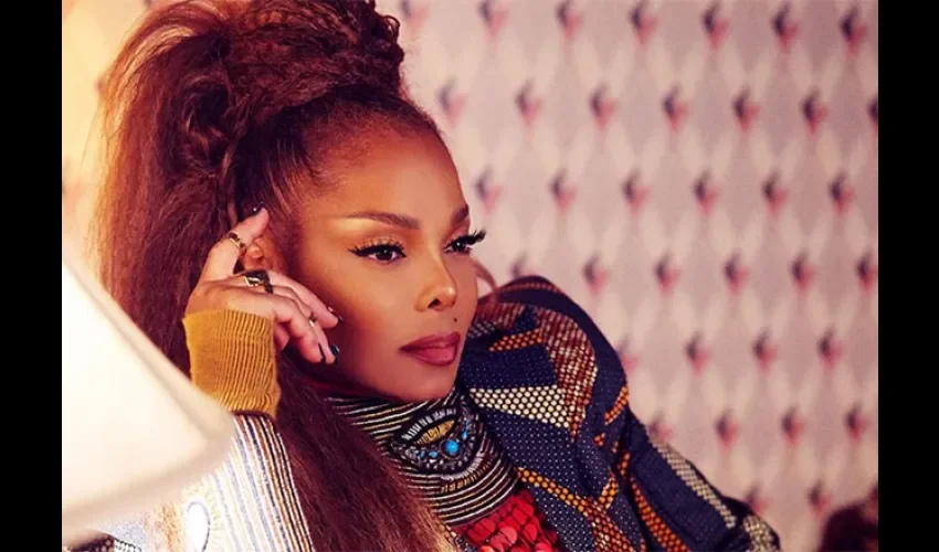 Foto ilustrativa de la cantante y actriz Janet Jackson. 