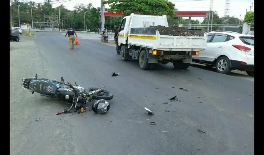 Accidente de tránsito en Chiriquí. 