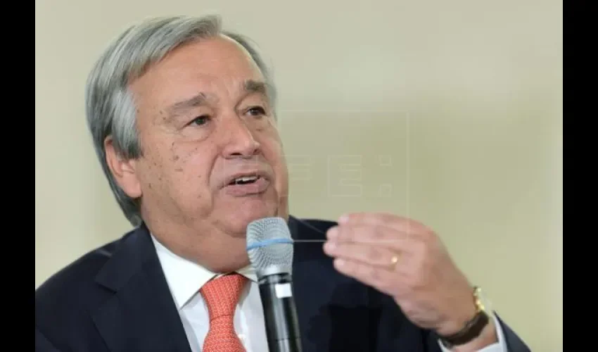 António Guterres.