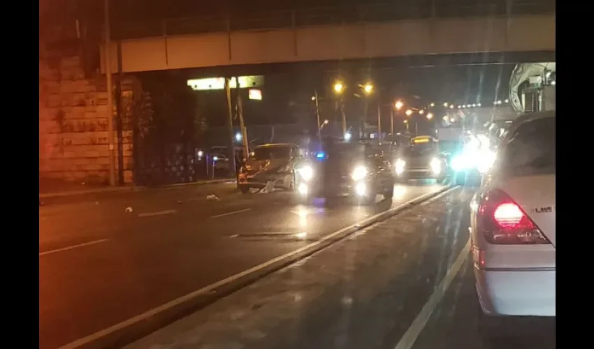 Atropello mortal en vía  Domingo Díaz, específicamente en Las Acacias.