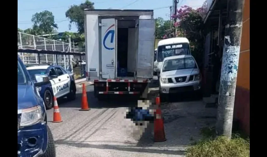 Homicidio en San Miguelito. 