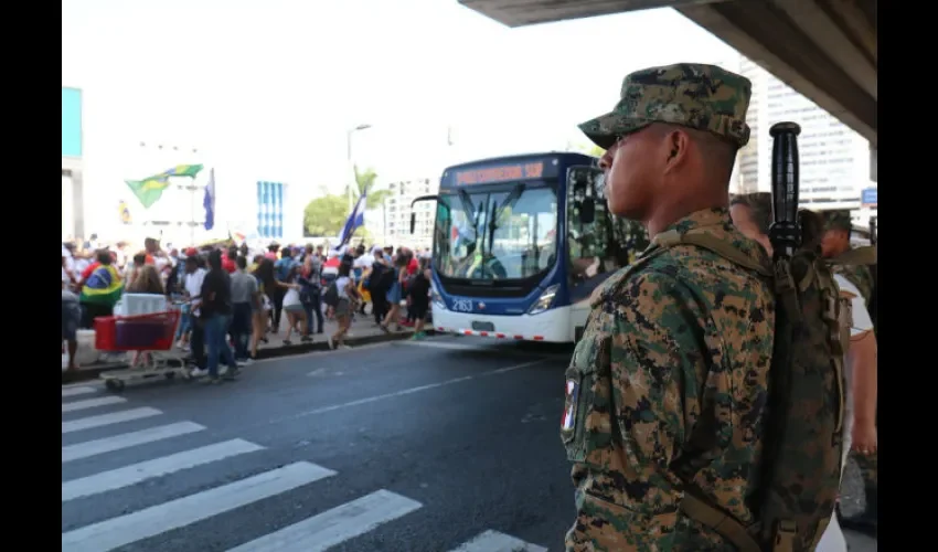 Se requirió tener la disponibilidad del 20% y 25% del total de la flota del metrobús. Foto: Tomada de @OficialJMJ2019