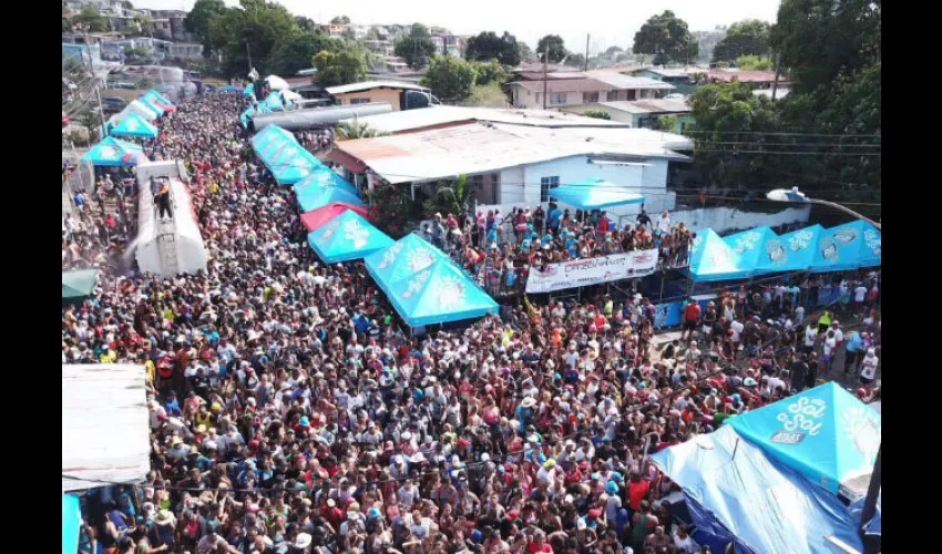 Los Carnavales de San Miguelito se caracterizan por la buena seguridad. 